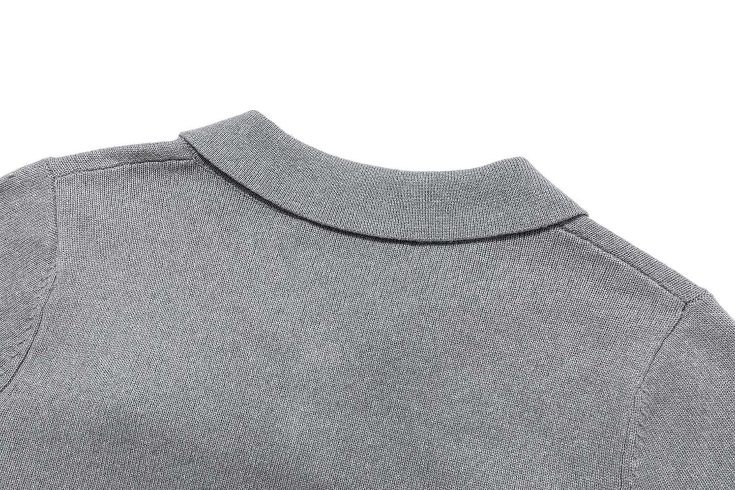 13DE MARZO Doozoo Polo Tee Grey