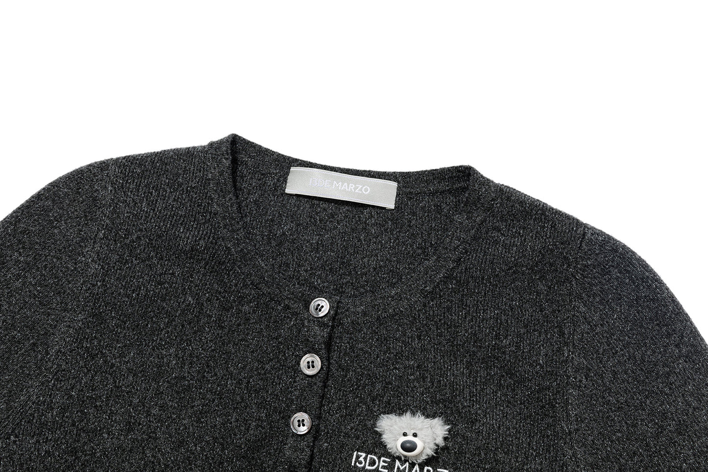 13DE MARZO Doozoo Knit Undershirt Black