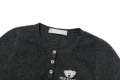 13DE MARZO Doozoo Knit Undershirt Black