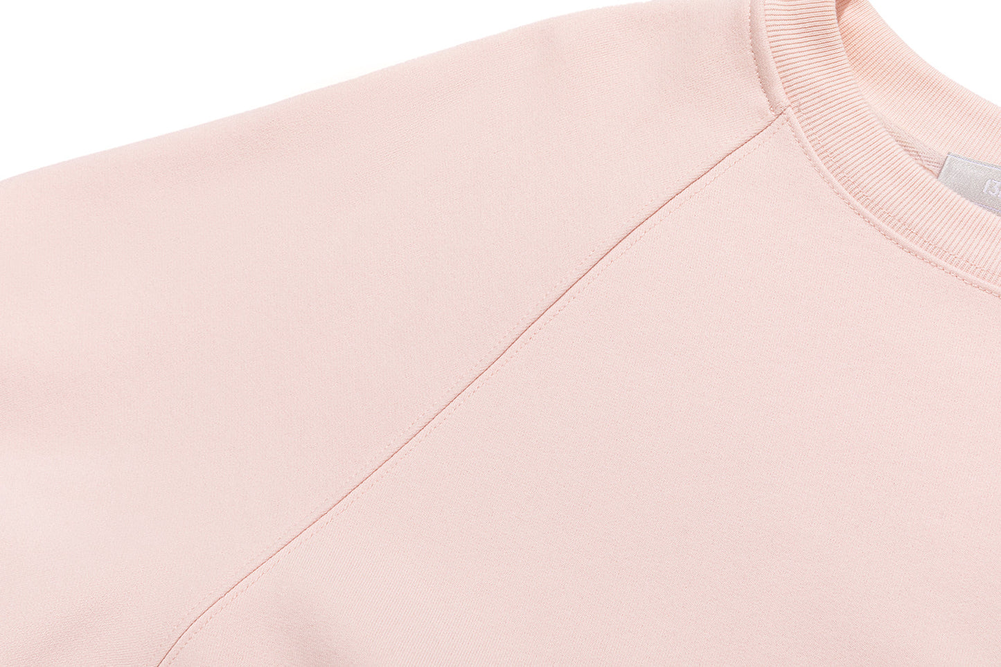 13DE MARZO Big Bear Crewneck Raglan Sweatshirt Pink