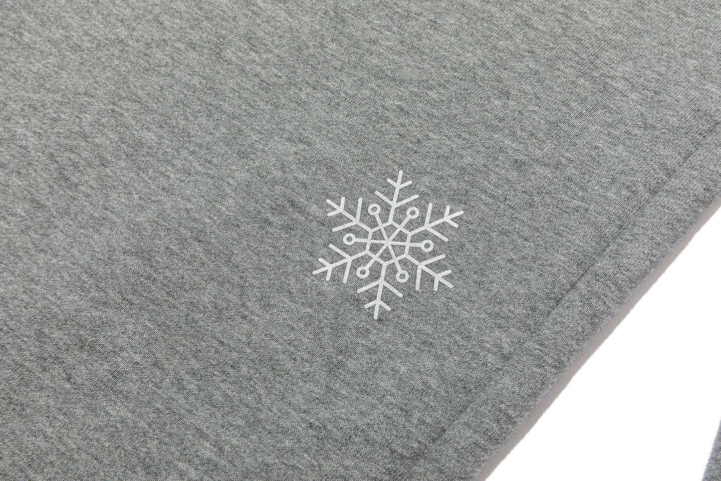 13DE MARZO Snow Bear Micro Flare Sweatpants Grey