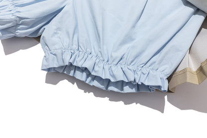 13DE MARZO Nighty Night Bear Pleated Skort Khaki