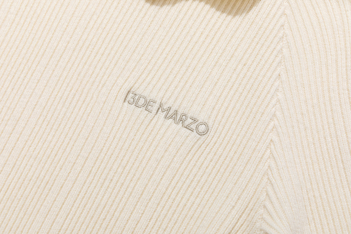 13DE MARZO Marzo Valley Turtleneck Knit Dress