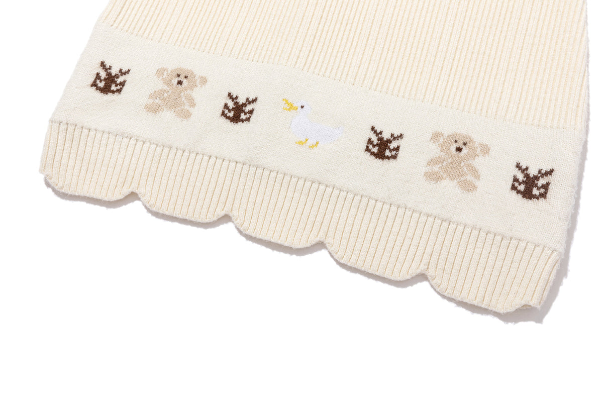 13DE MARZO Marzo Valley Turtleneck Knit Dress