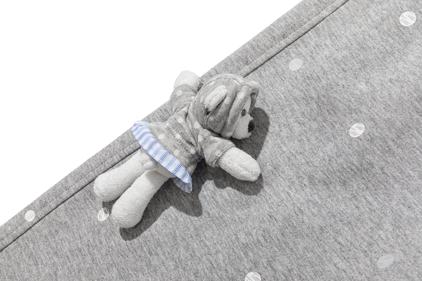 13DE MARZO Patchwork Polka Dot Sweatpants
