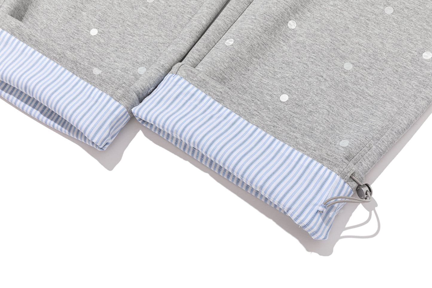 13DE MARZO Patchwork Polka Dot Sweatpants