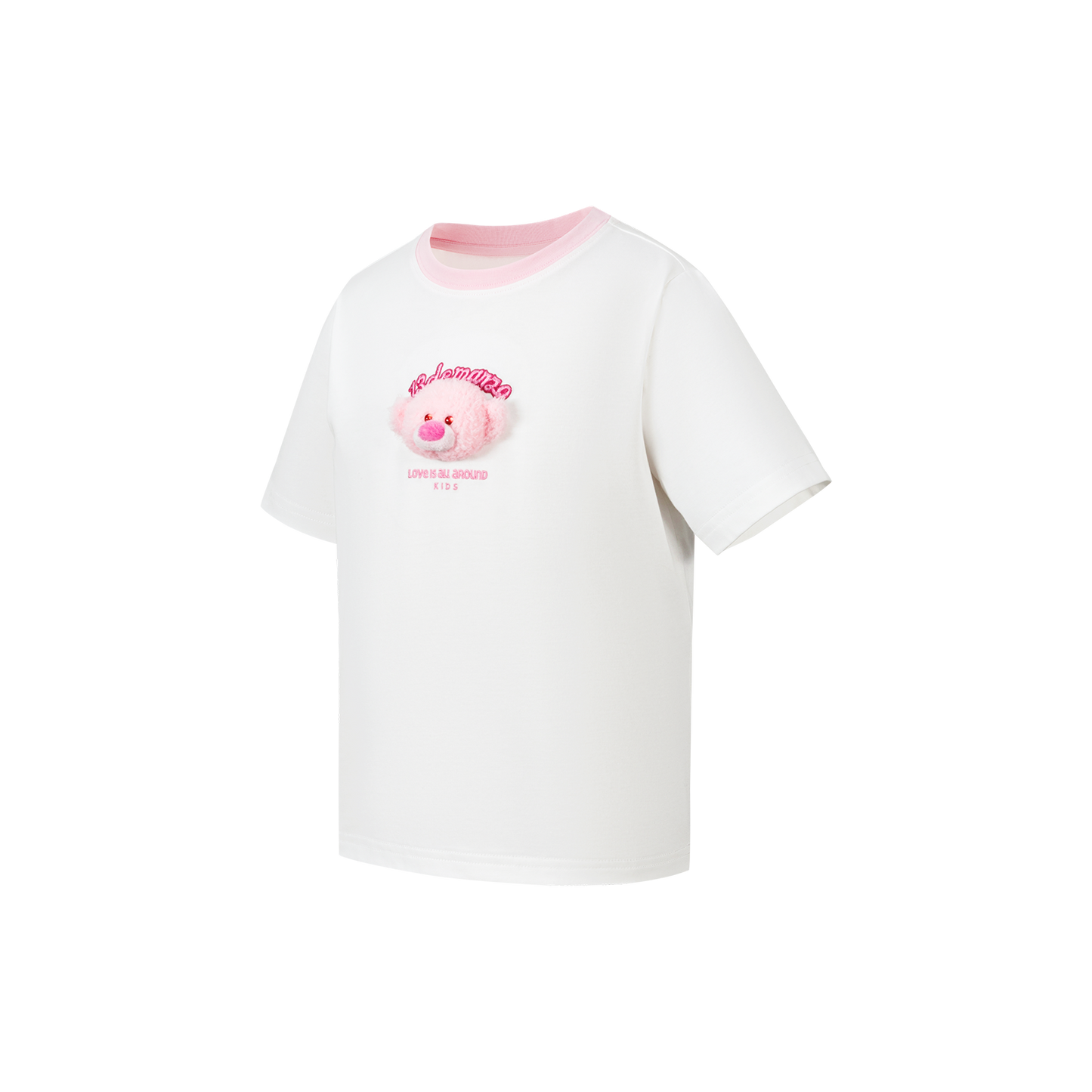 13DE MARZO BabyBear Round Neck T-shirt White