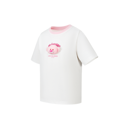 13DE MARZO BabyBear Round Neck T-shirt White