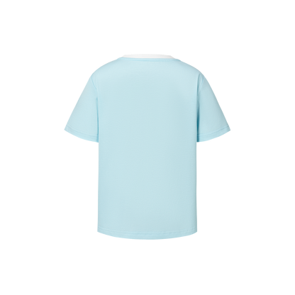 13DE MARZO BabyBear Round Neck T-shirt Blue
