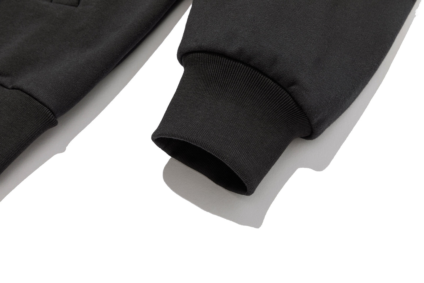 13DE MARZO Lumi Star Bear Zip Hoodie Dark Grey