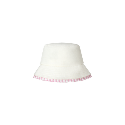 13DE MARZO BabyBear Bucket Hat White
