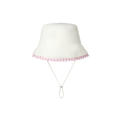13DE MARZO BabyBear Bucket Hat White