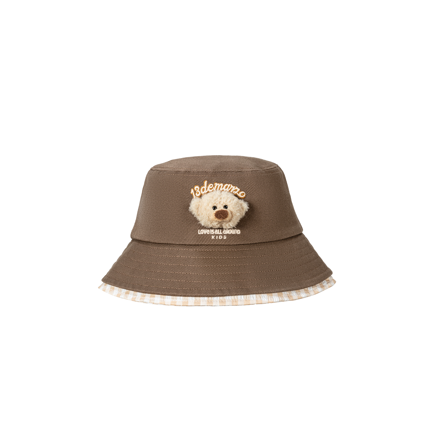13DE MARZO BabyBear Bucket Hat Brown