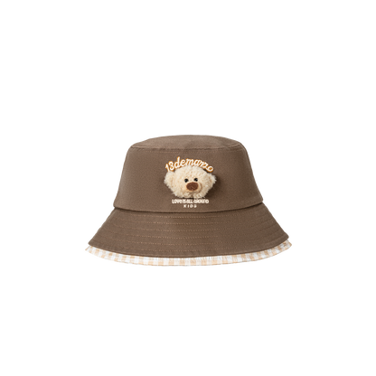 13DE MARZO BabyBear Bucket Hat Brown