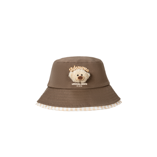 13DE MARZO BabyBear Bucket Hat Brown