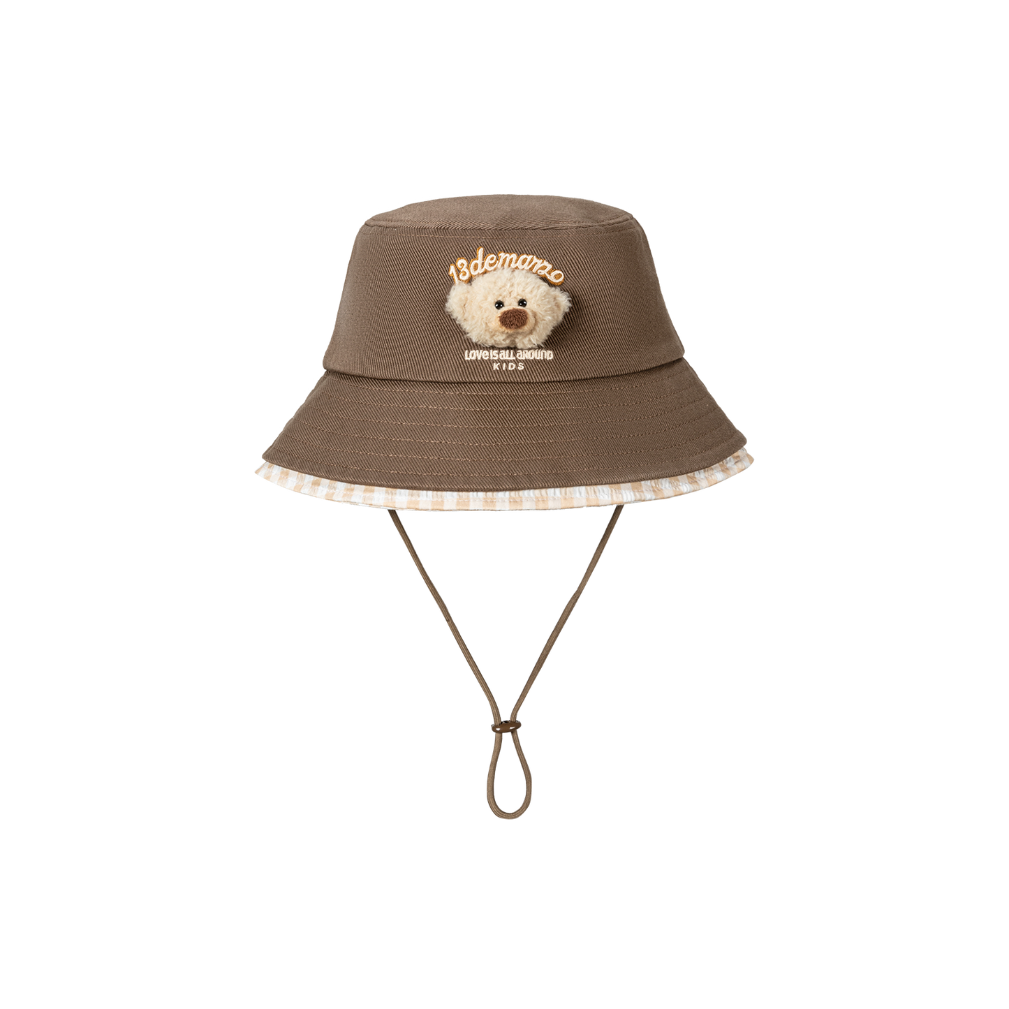 13DE MARZO BabyBear Bucket Hat Brown