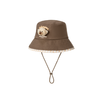 13DE MARZO BabyBear Bucket Hat Brown