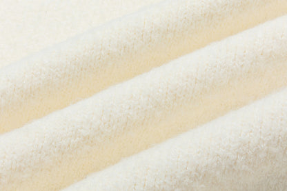 13DE MARZO Marzo Valley Cape Sweater White