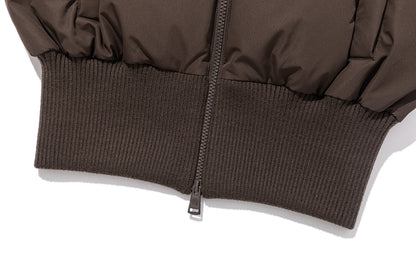 13DE MARZO Doozoo Short Down Jacket Brown