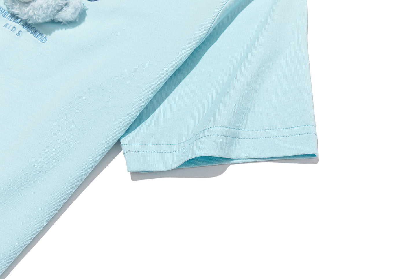 13DE MARZO BabyBear Round Neck T-shirt Blue