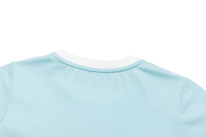 13DE MARZO BabyBear Round Neck T-shirt Blue