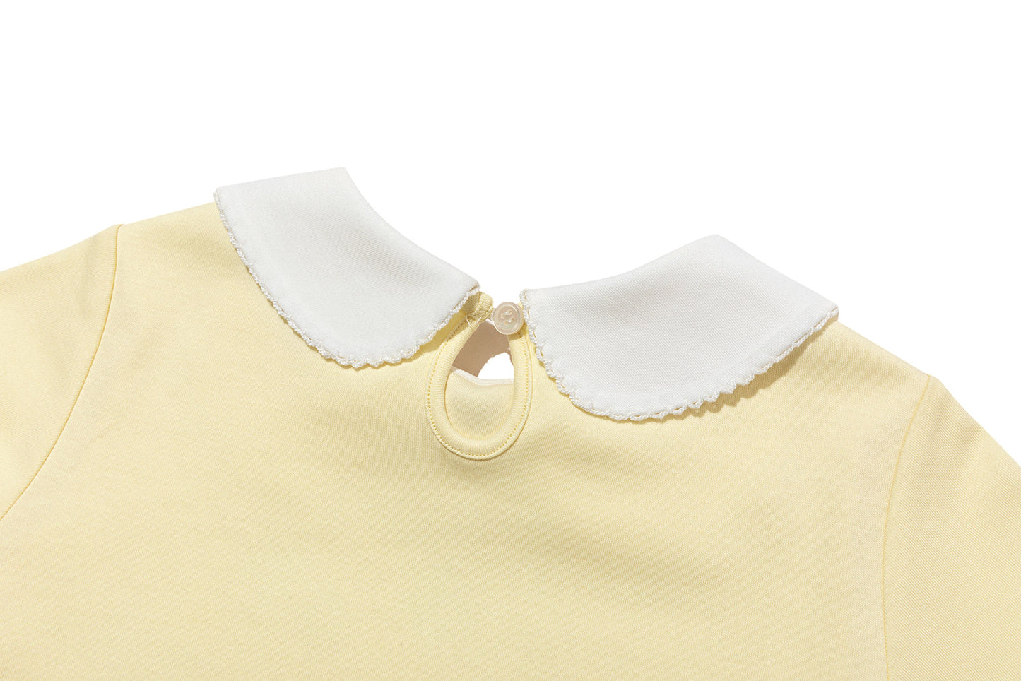 13DE MARZO BabyBear Floral Surround Long Sleeve Yellow