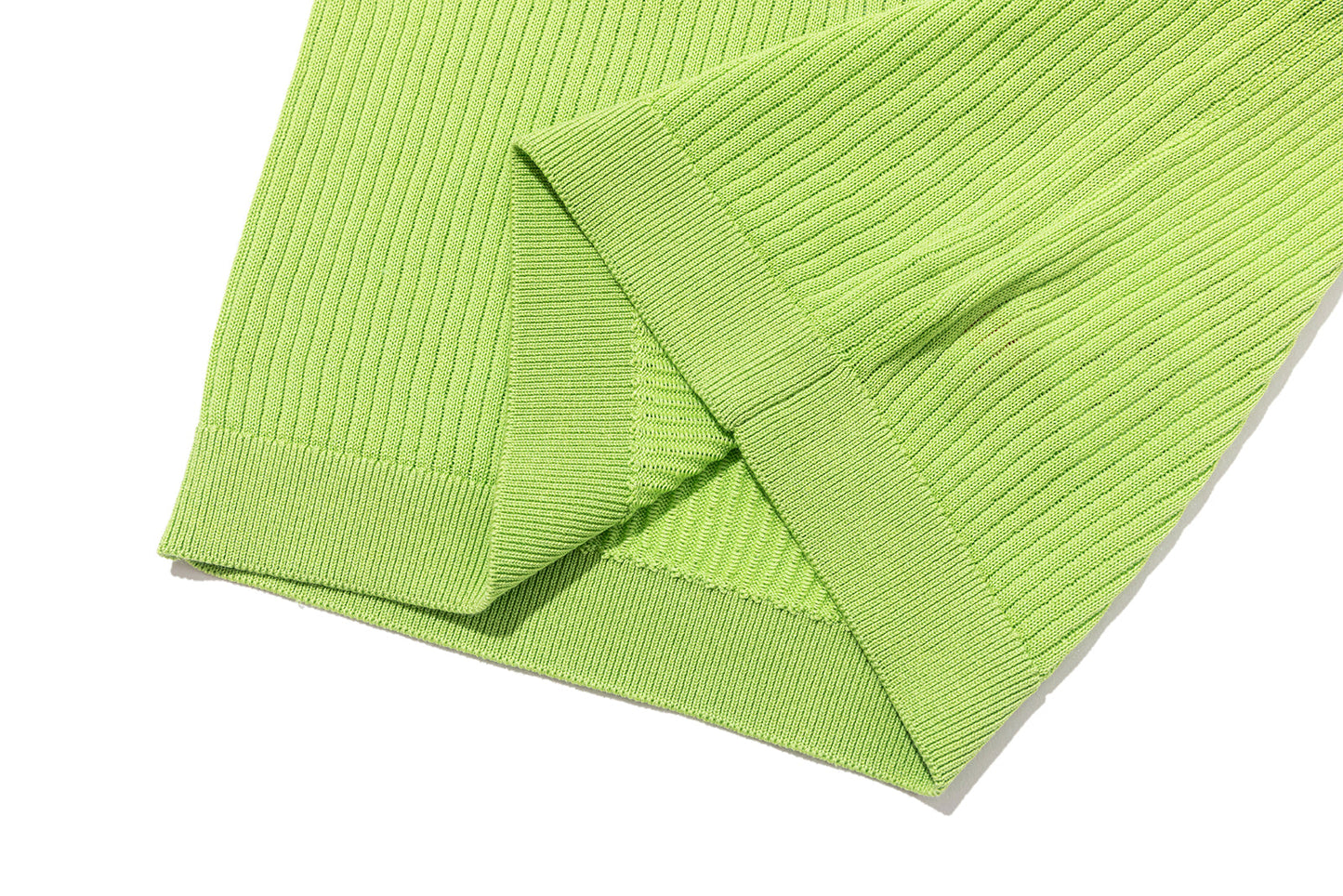 13DE MARZO Candy Color Knitted Vest Green
