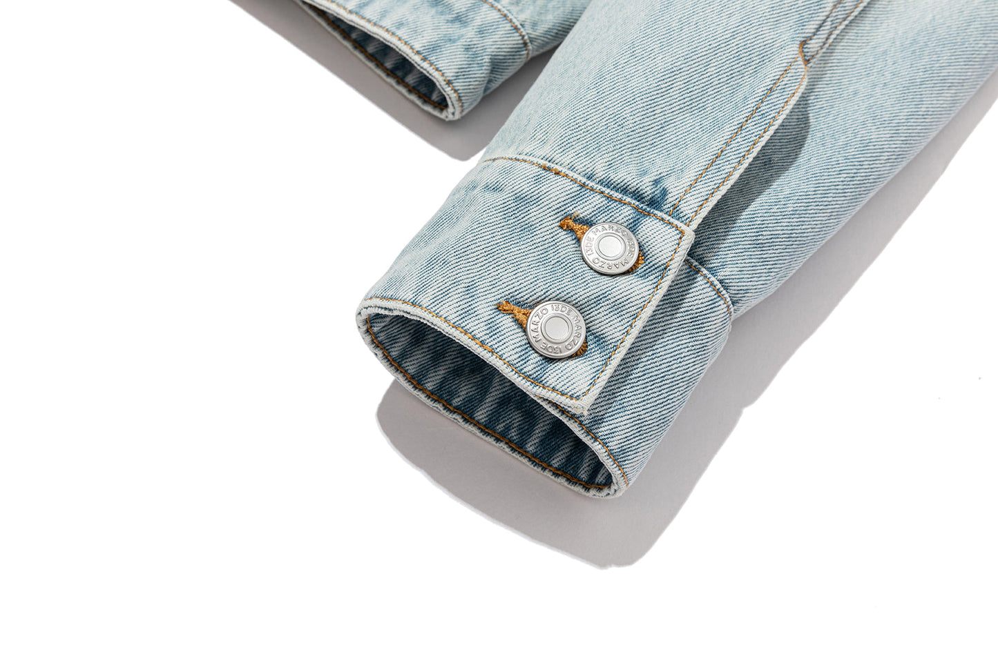 13DE MARZO x Chupa Chups Zip-Up Denim Jacket Blue
