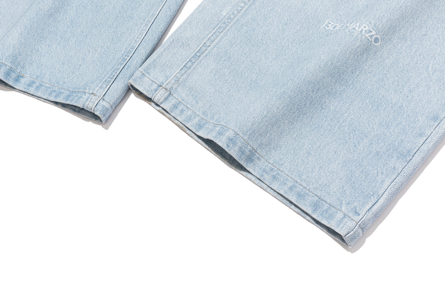 13DE MARZO x Chupa Chups Charm Chain Printed Jeans Blue