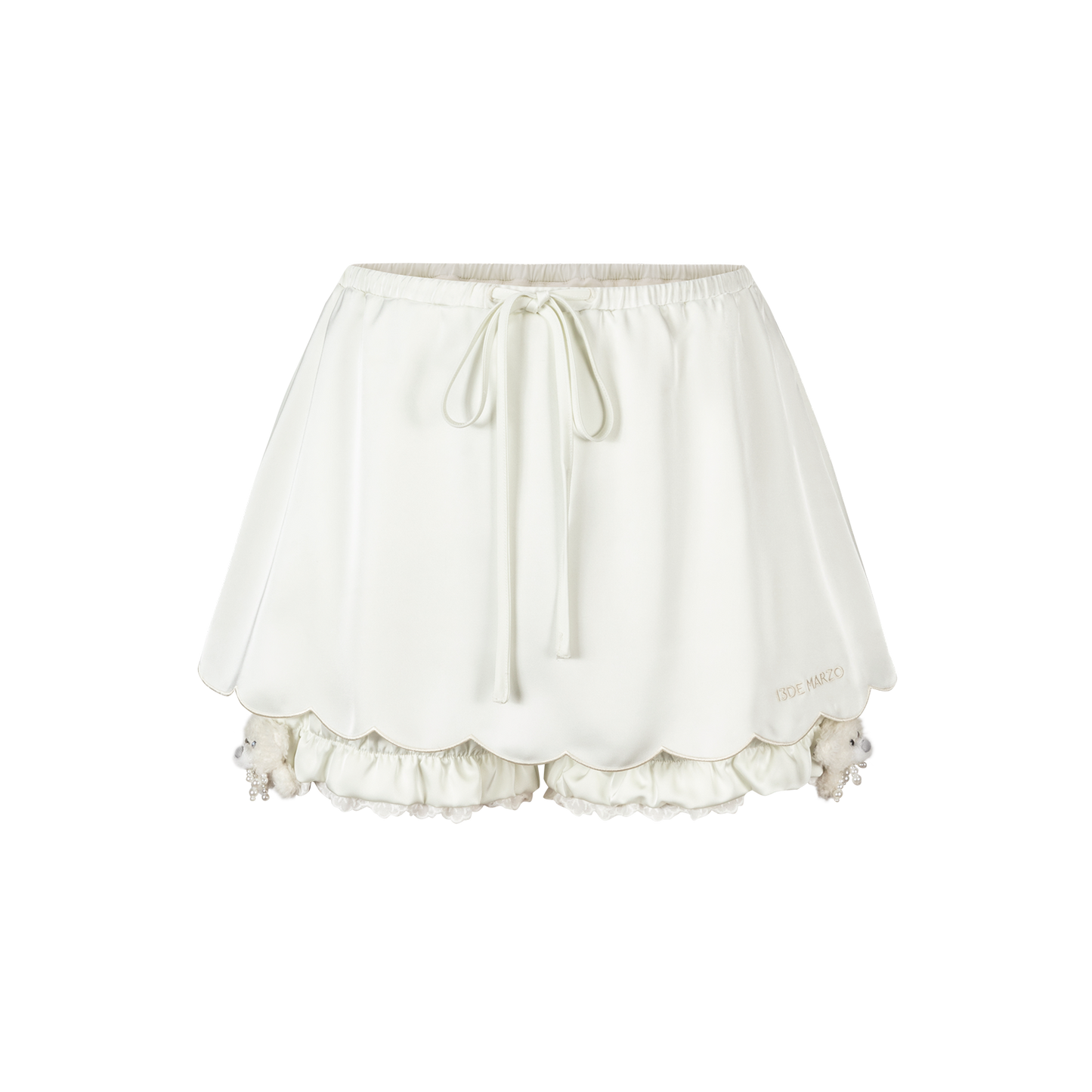13DE MARZO Sailor Collar Dress Two-Piece Set Khaki