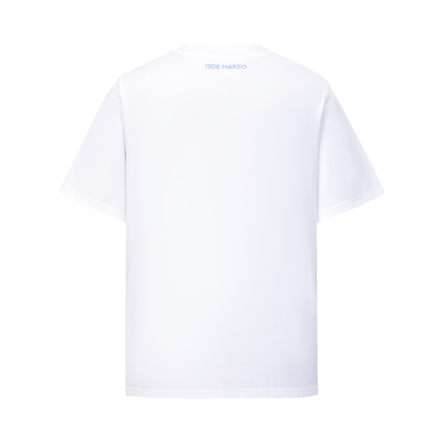 13DE MARZO Butterfly Bush T-shirt White