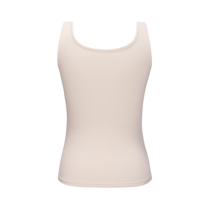 13DE MARZO Bear Basic Tank Beige