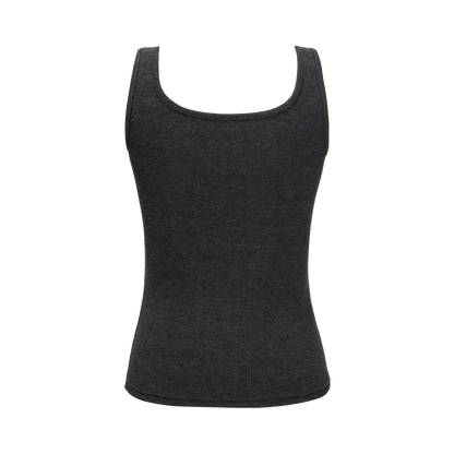 13DE MARZO Bear Basic Tank Dark Grey