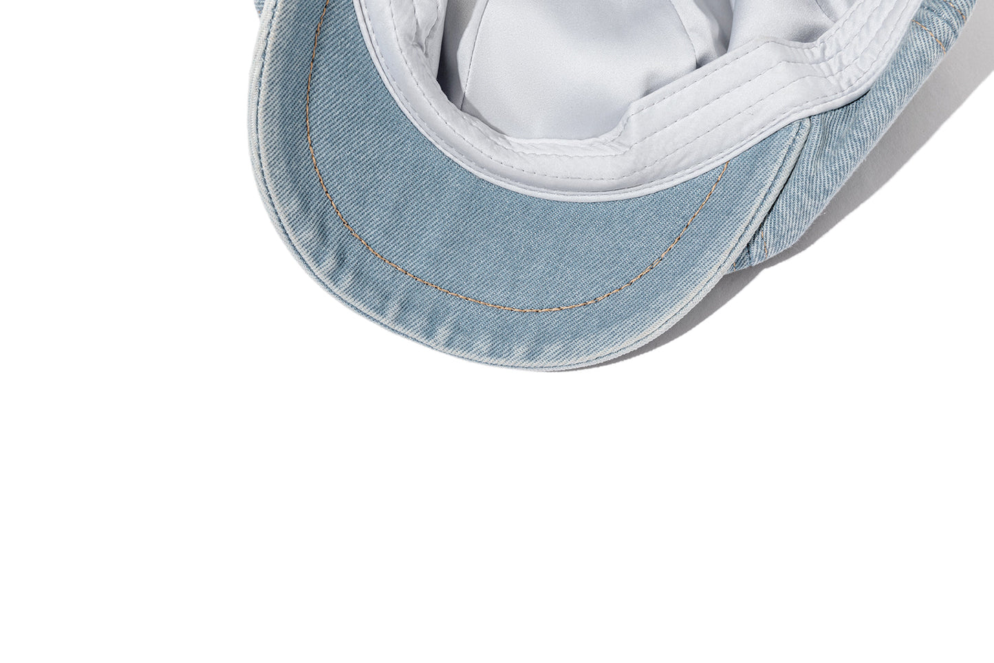 13DE MARZO Chain Detail Beret Blue