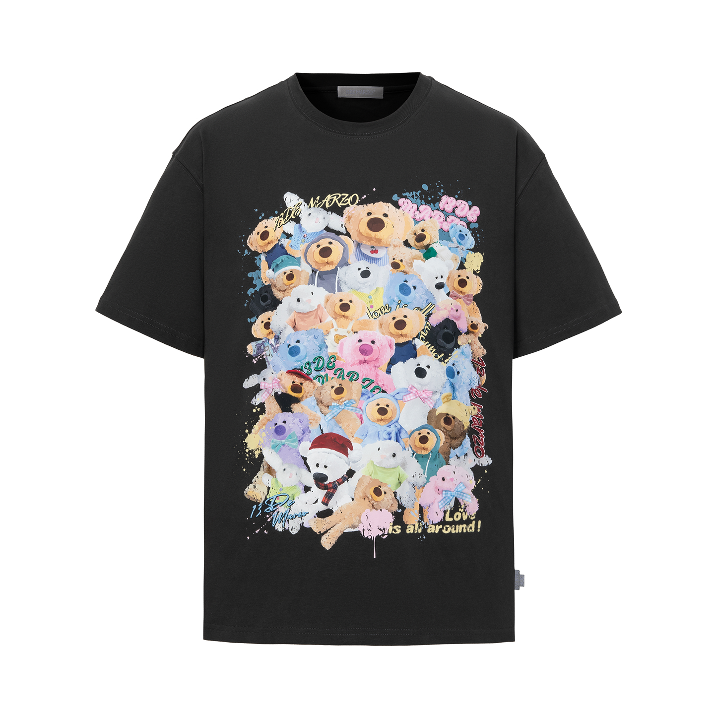 13DE MARZO Doozoo Assemble T-Shirt Dark Grey