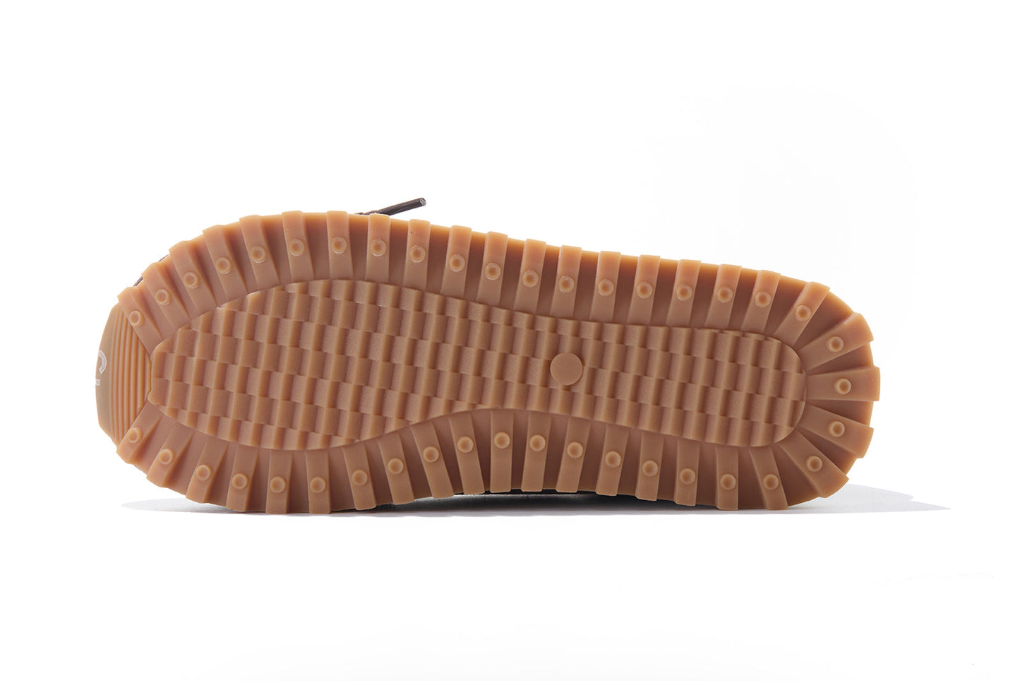 13DE MARZO Round-Toe Casual Sneakers Brown