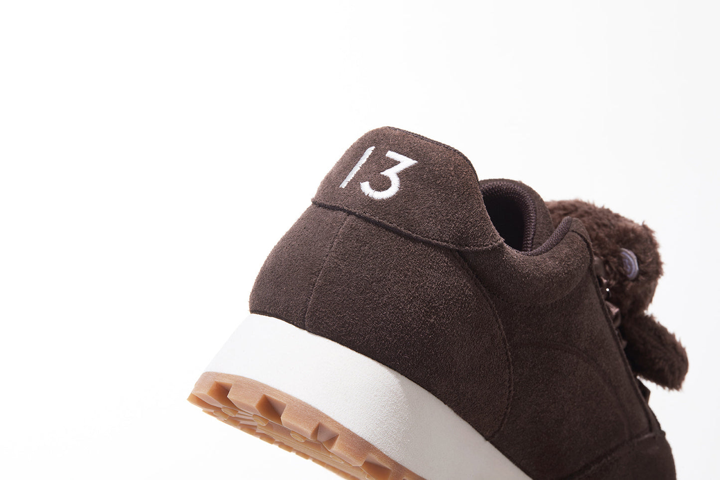 13DE MARZO Round-Toe Casual Sneakers Brown