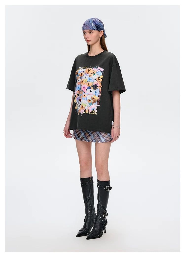 13DE MARZO Doozoo Assemble T-Shirt Dark Grey