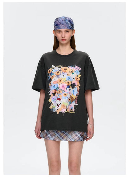 13DE MARZO Doozoo Assemble T-Shirt Dark Grey