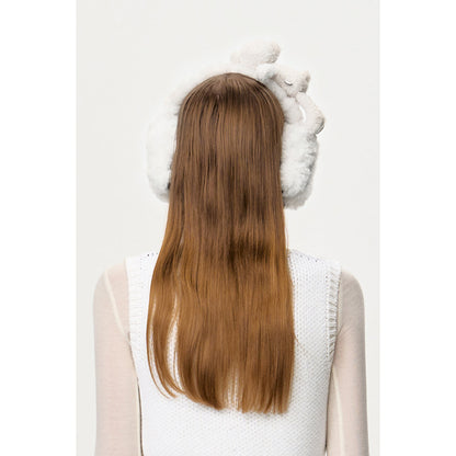 13DE MARZO Bear Paw Earmuff White