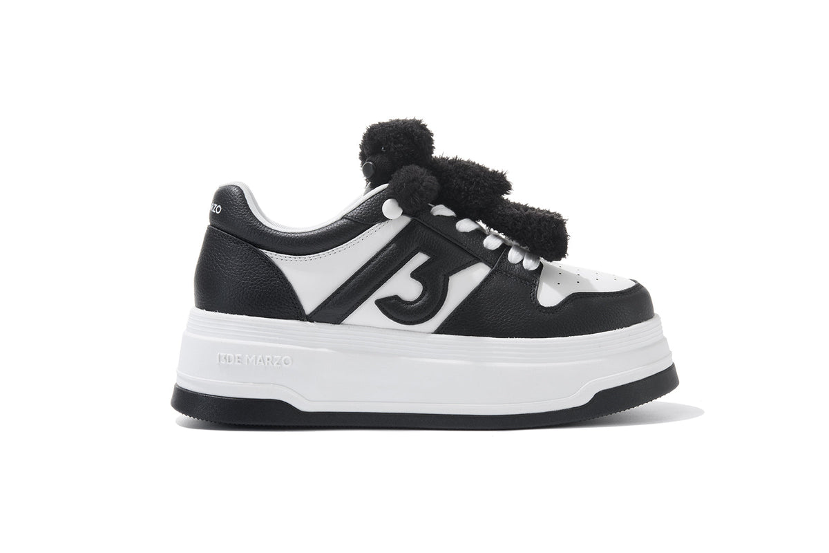 13DE MARZO Casual Platform Sneakers Black