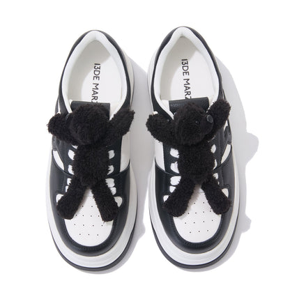 13DE MARZO Casual Platform Sneakers Black