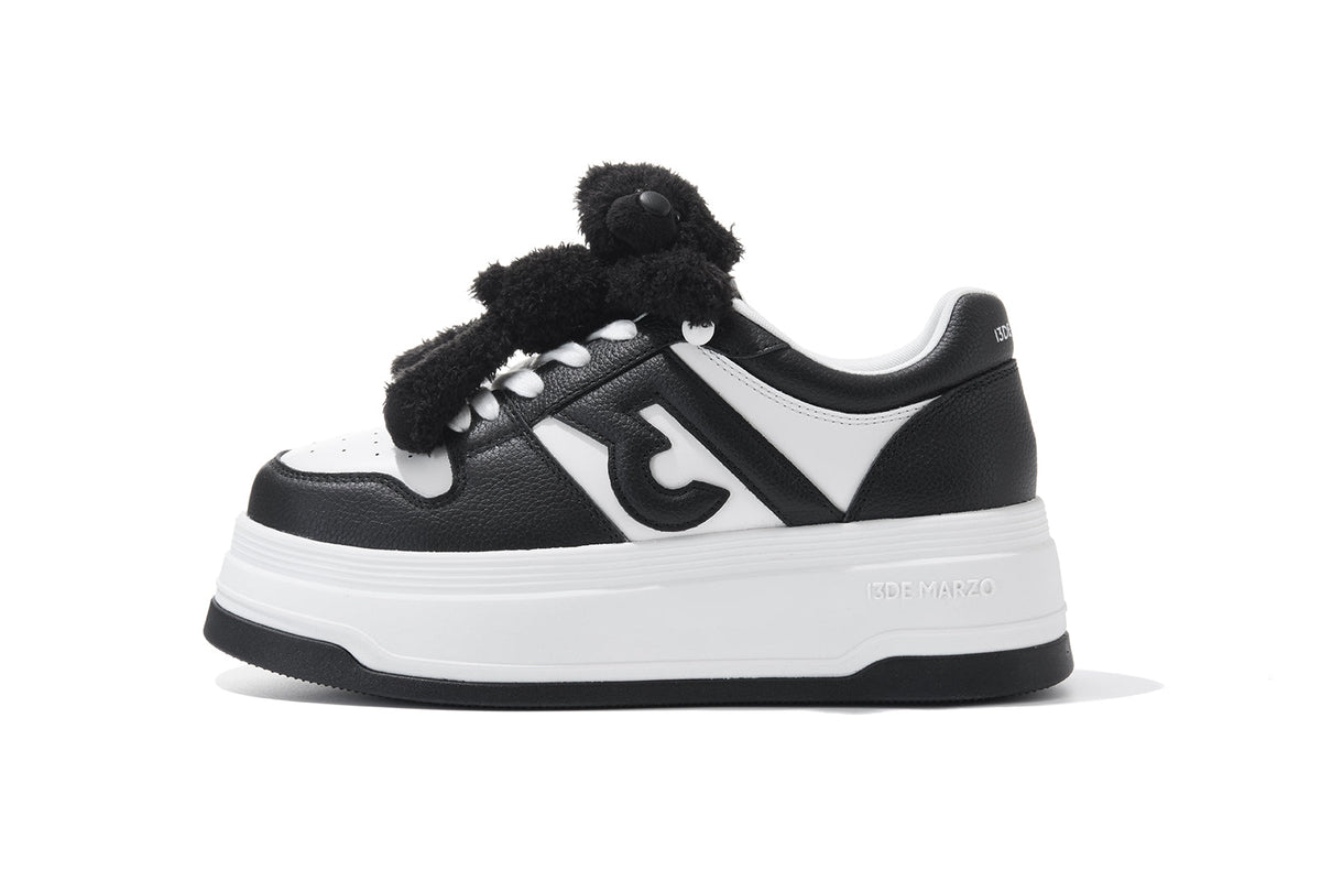 13DE MARZO Casual Platform Sneakers Black