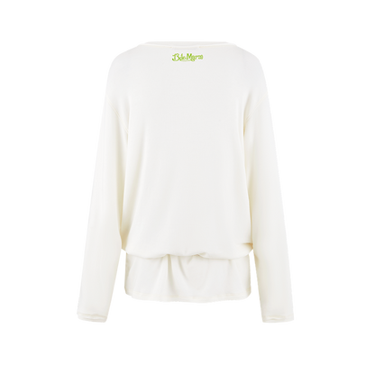 13DE MARZO Floral Bear Tee White