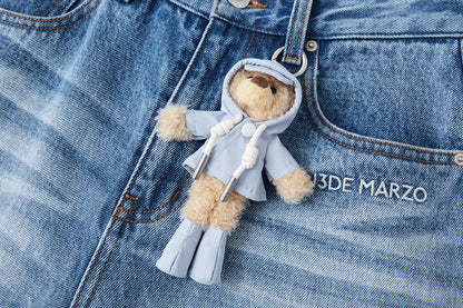 13DE MARZO Rainy Day Jorts Blue
