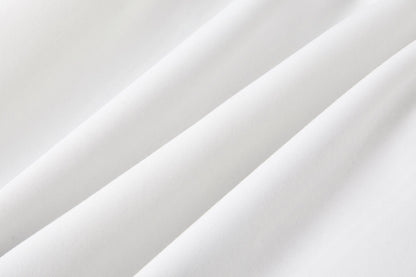 13DE MARZO Lines Bear Skirt White