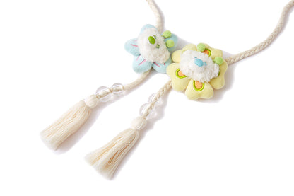 13DE MARZO Floral Bear Tee White