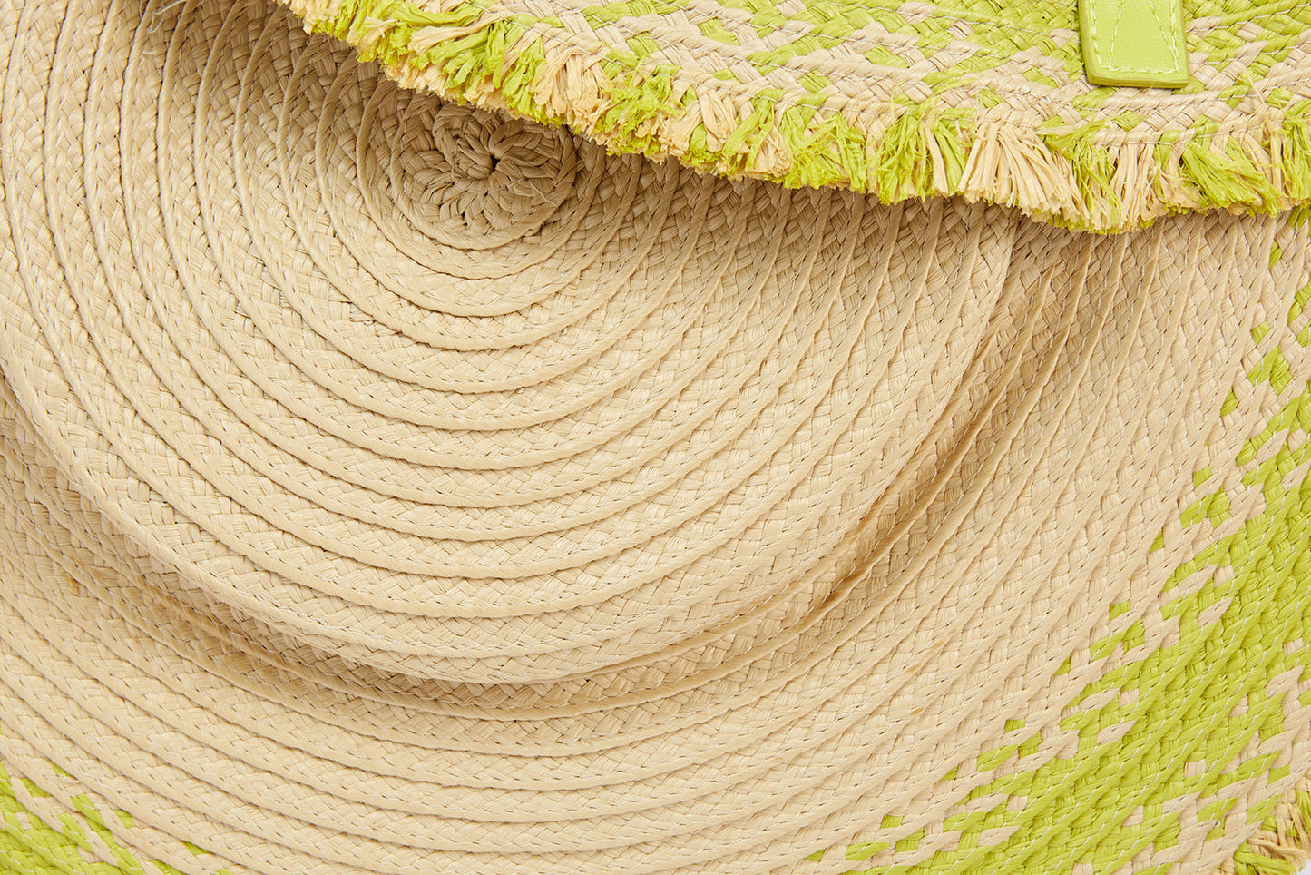 13DE MARZO Straw Tote Bag