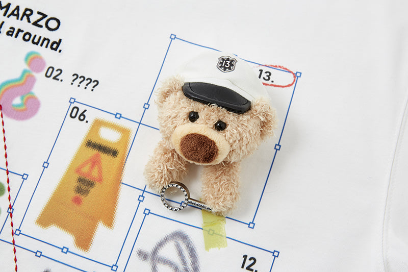 13DE MARZO Clue Version T-Shirt White