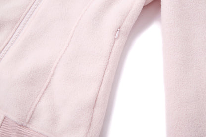 13DE MARZO Slim Fit Fleece Hoodie Pink